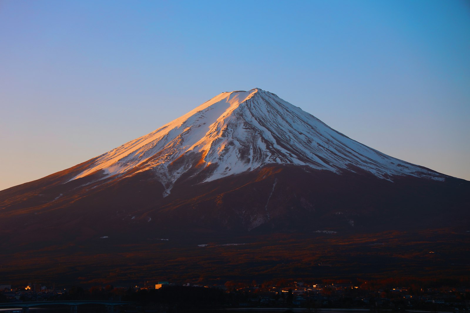 富士山と桜